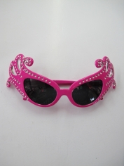 Dame Edna Glasses Pink - Novelty Glasses